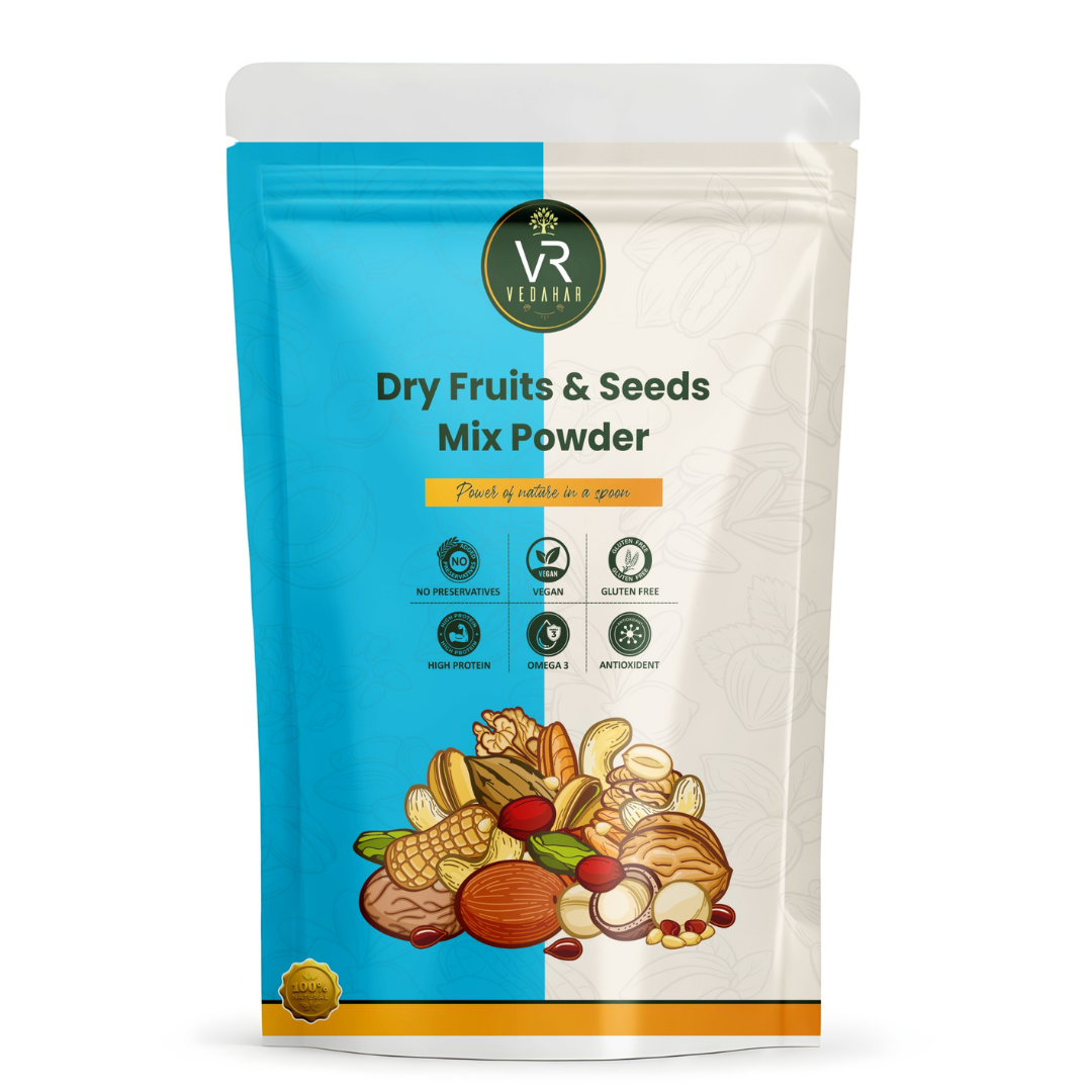Vedahar Premium Nuts & Seeds Mix | Protein-Rich, Healthy Superfood for Daily Energy | No Preservatives & Gluten-Free